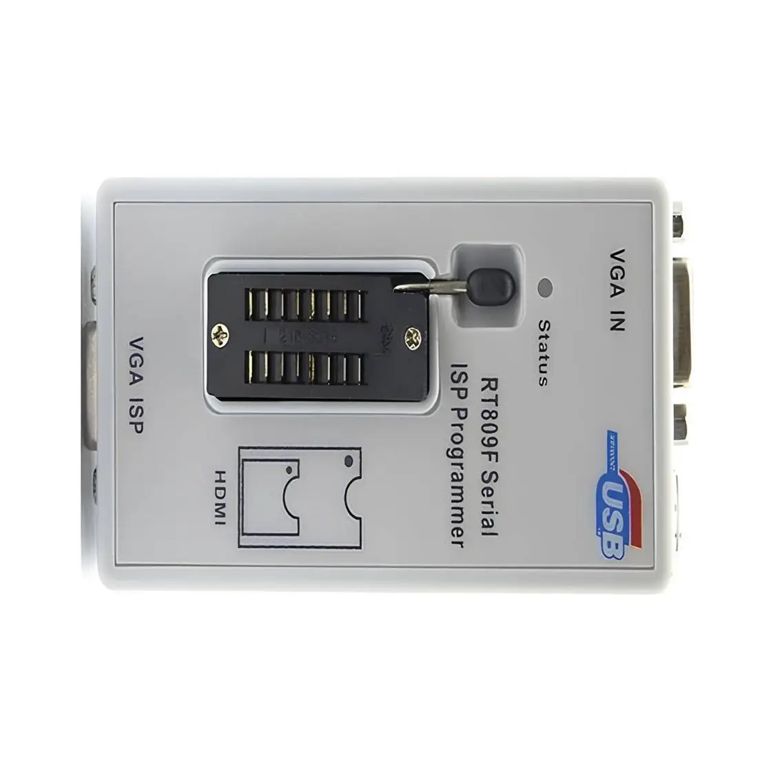 Programador RT809F Profissional com suporte VGA ISP e HDMI